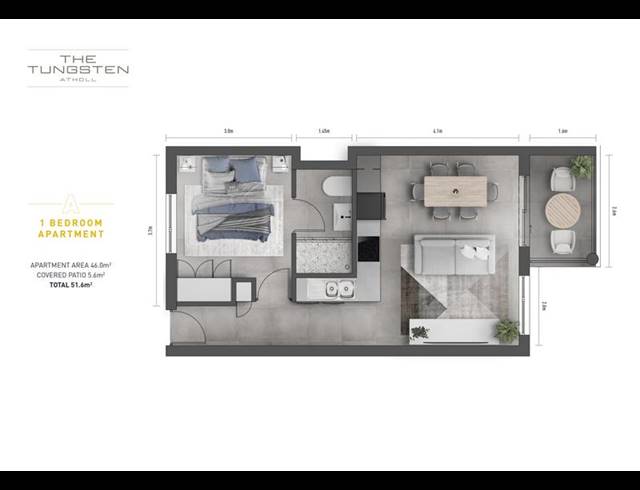 1 BEDROOM PROPERTY TO RENT IN ATHOLL